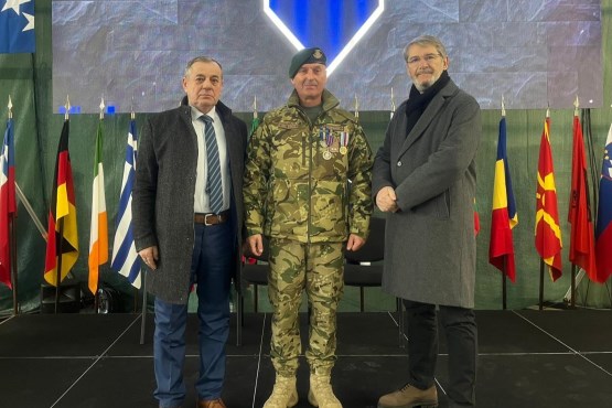 Предсједавајући Заједничке комисије за одбрану и безбједност БиХ Јасмин Имамовић присуствовао примопредаји дужности команданта EUFOR-а